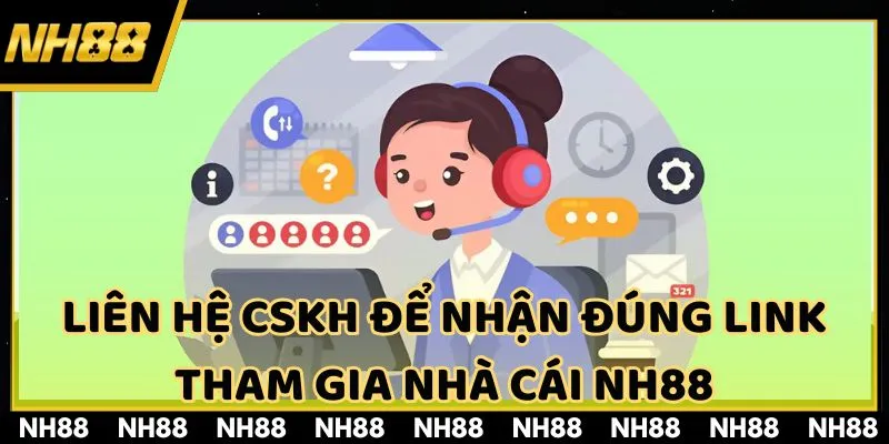 Đội ngũ CSKH nhà cái sẽ cung cấp link an toàn