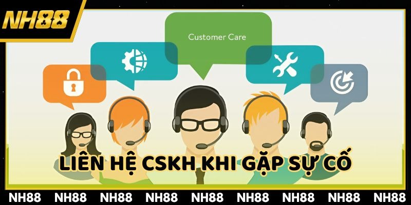 Hệ thống hỗ trợ nhanh chóng khi gặp sự cố