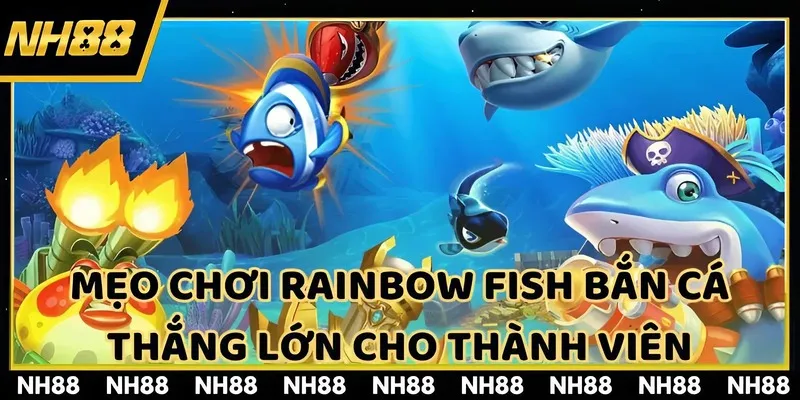 Mẹo chơi Rainbow Fish bắn cá thắng lớn cho thành viên